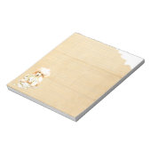 Mein Spielzeug Poodle aß meine Hausaufgaben Notizblock (Rotiert)