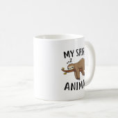 Mein Spirit Animal Funny Sloth-Geschenk Kaffeetasse (VorderseiteRechts)