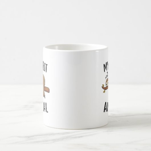 Mein Spirit Animal Funny Sloth-Geschenk Kaffeetasse (Mittel)