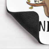 Mein Spirit Animal Funny Sloth-Geschenk Mousepad (Ecke)