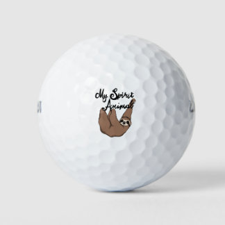 Mein Spirit Animal Niedlich Sloth Golfball