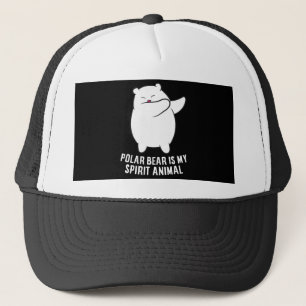 Mein Spirit Animal Polar Bär Niedlicher Polar Bär Truckerkappe