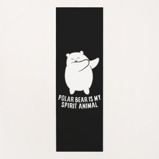 Mein Spirit Animal Polar Bär Niedlicher Polar Bär Yogamatte