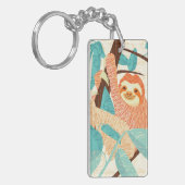 Mein Spirit Animal Sloth Schlüsselanhänger (Vorderseite links)