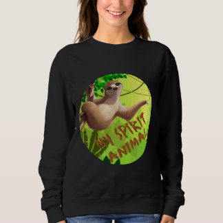 Mein Spirit Animal Sloth Sweatshirt