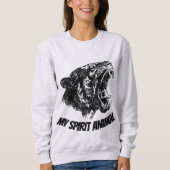 MEIN SPIRITTIER, PANTHER SWEATSHIRT (Vorderseite)