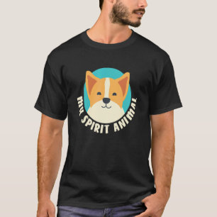 Mein spirituelles Tier Corgi Hund Liebe r Papa Mam T-Shirt