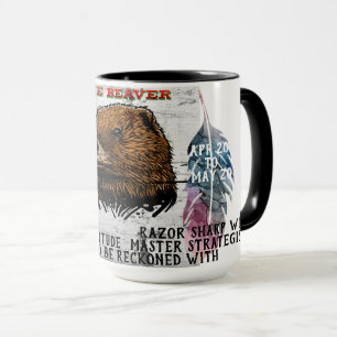 "Mein spirituelles Tier" Der Biber Kaffeetasse