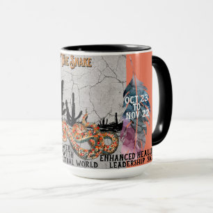 "Mein spirituelles Tier" Die Schlange Kaffeetasse
