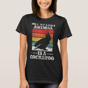 Mein spirituelles Tier ist ein Papagei Cockatoo Vi T-Shirt