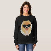 Mein Spitz ist der Coolste Sweatshirt (Vorne ganz)