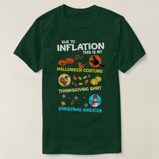 Mein Spooky Halloween Erntedank Ugly Christmas Co T-Shirt (Design vorne)