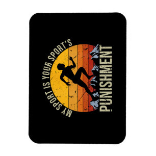 Mein Sport ist Ihr Sportstrafgleis Magnet