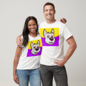 Mein sprechenhundecharlie-T - Shirt für den Mann (Unisex)