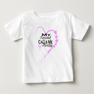 Mein Squad nennt mich Tanttie Baby T-shirt