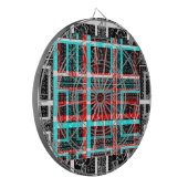 Mein Square Maze Design Dartscheibe (Vorderseite Links)