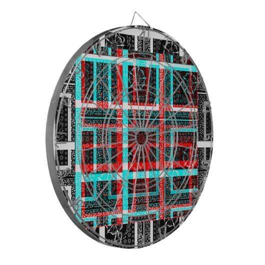 Mein Square Maze Design Dartscheibe (Vorderseite Links)