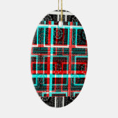 Mein Square Maze Design Keramikornament (Rechts)