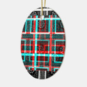 Mein Square Maze Design Keramikornament (Links)