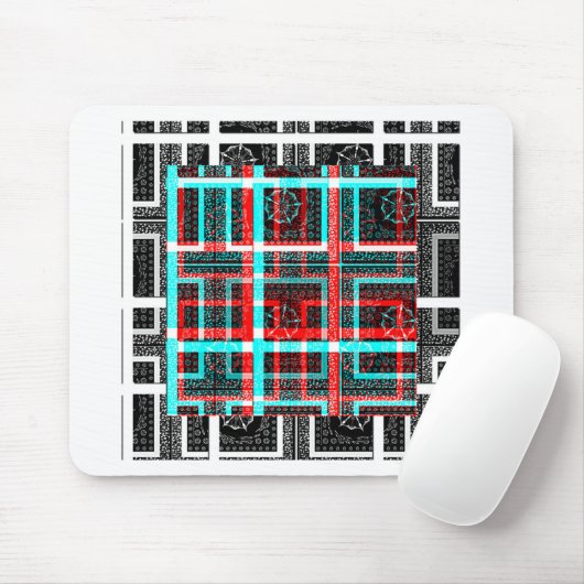 Mein Square Maze Design Mousepad (Mit Mouse)