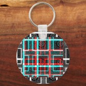 Mein Square Maze Design Schlüsselanhänger (Vorderseite)