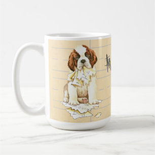 Mein St. Bernard Ate meine Hausaufgaben Kaffeetasse