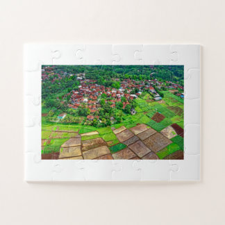 Mein städtisches Puzzle mit eigener Luftkarte