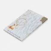 Mein Stafford aß meinen Unterrichtsplan Post-it Klebezettel (angewinkelt)