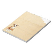 Mein Stafford Ate Meine Hausaufgaben Notizblock (Rotiert)