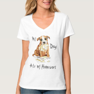 Mein Stafford Ate Meine Hausaufgaben T-Shirt