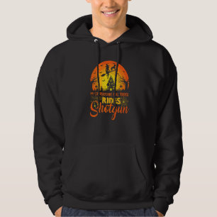 Mein Staffordshire Bull Terrier Hund fährt Schrotf Hoodie