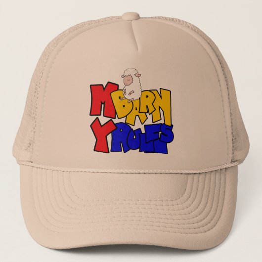 Mein Stall mein Reglermelb Truckerkappe (Vorderseite)