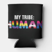 Mein Stamm ist menschlich inklusiv Dosenkühler (Vorderseite)