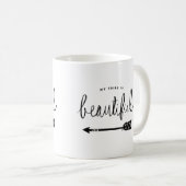 Mein Stamm ist schönes stilvolles Hand-Mit Kaffeetasse (VorderseiteRechts)