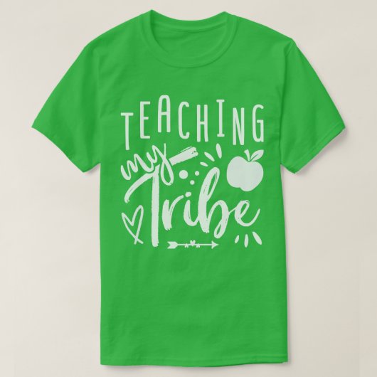 Mein Stamm lehren 1 T-Shirt (Design vorne)