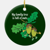 Mein Stammbaum ist von der Nuts Keramikornament (Hinten)