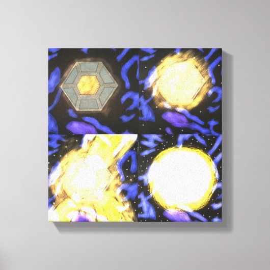 Mein Star Leinwanddruck (Vorderseite)