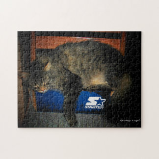 Mein Starter ist gebrochenes Katzenmeme Jigsaw Puz Puzzle