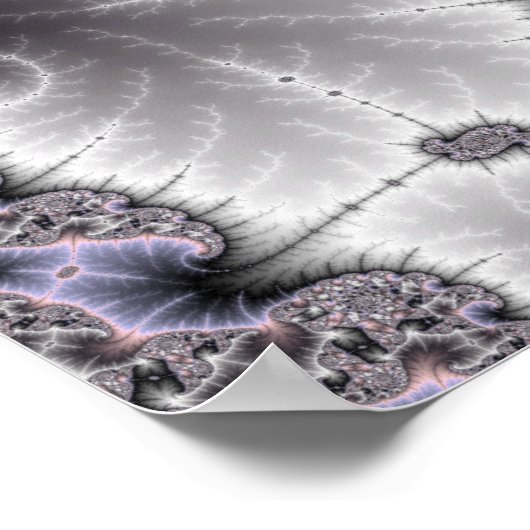 Mein Stern - Fraktal Art Poster (Ecke)