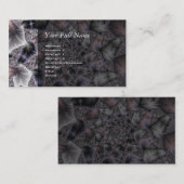 Mein Stern - Fraktal Art Visitenkarte (Vorne/Hinten)