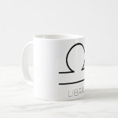 Mein Sternzeichen Kaffeetasse (Vorderseite Links)