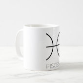 Mein Sternzeichen Kaffeetasse (Vorderseite Links)