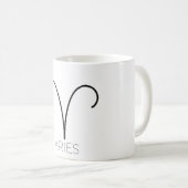 Mein Sternzeichen Kaffeetasse (VorderseiteRechts)