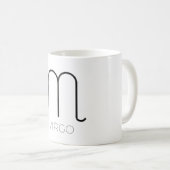 Mein Sternzeichen Kaffeetasse (VorderseiteRechts)