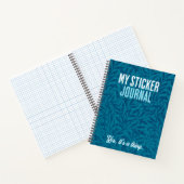 Mein Sticker-Journal Notizblock (Innenseite)