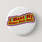 Mein Stickerbook Button (Vorderseite)