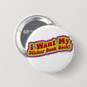 Mein Stickerbuch Button (Vorne & Hinten)