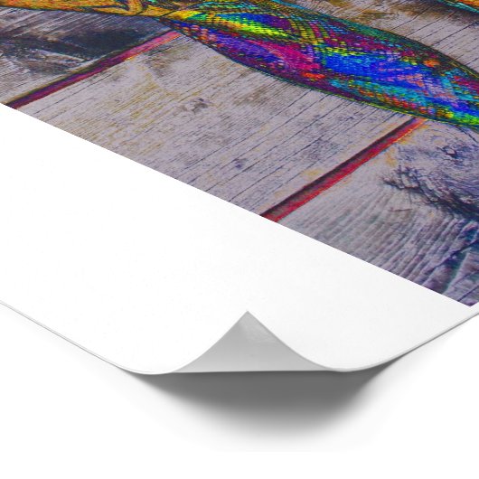 Mein Stiefelposter Poster (Ecke)