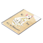 Mein Stier-Terrier aß meine Hausaufgaben Notizblock (Linke Seite)