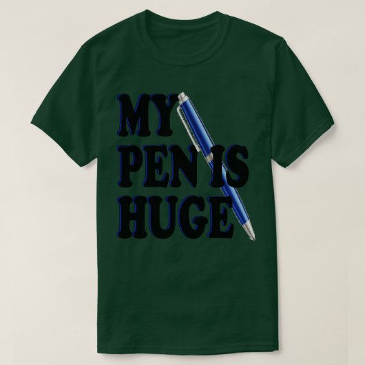 Mein Stift ist riesig T-Shirt (Design vorne)